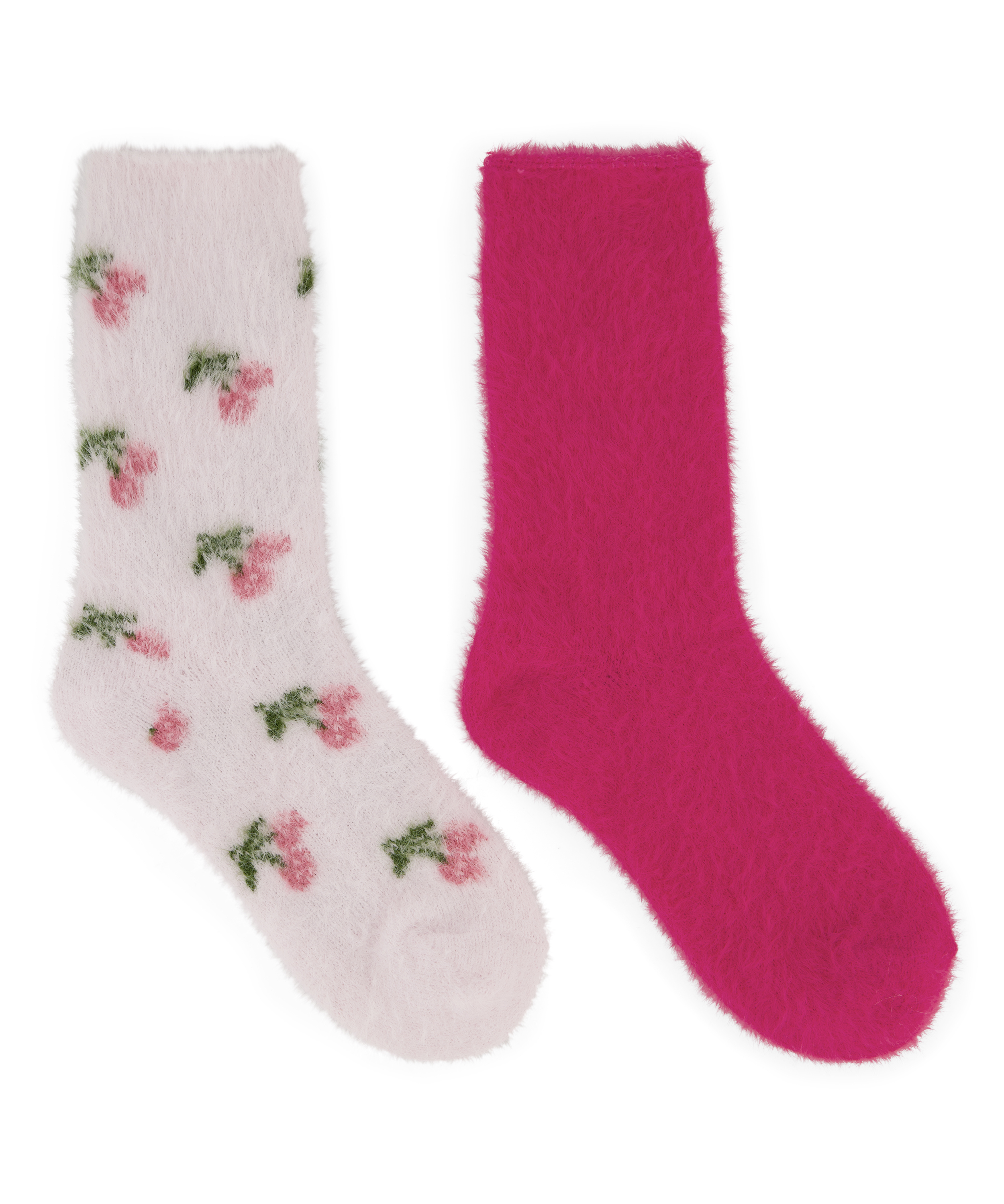 2 paar sokken Cosy, Roze, main