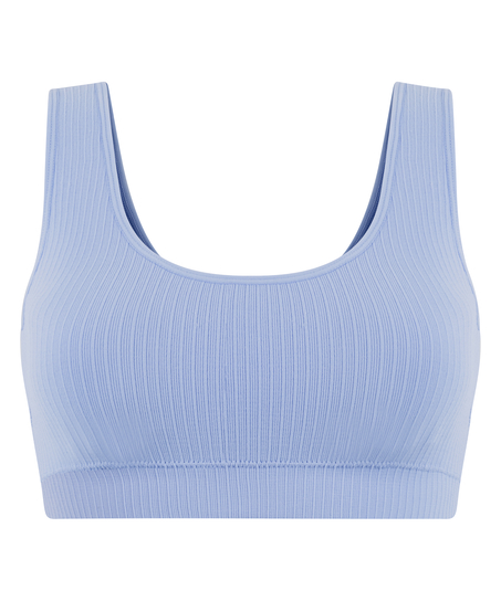 Bralette Scoop Dianne, Blauw