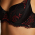 Soutien-gorge à armatures préformé Silke, Noir