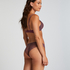 Invisible brazilian Lace Back, Bruin