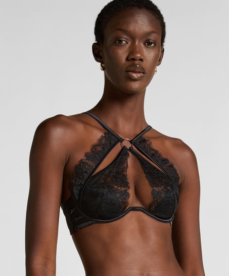 Soutien-gorge à armatures rembourré Nienke, Noir