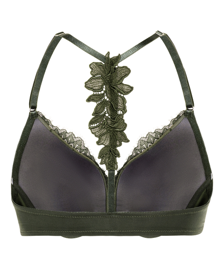 Soutien-gorge &agrave; armatures rembourr&eacute; push-up Amara, Vert