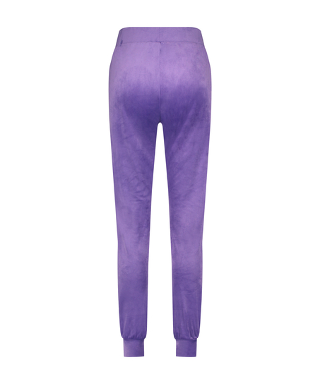Pantalon de jogging Velours, Pourpre