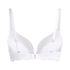 Soutien-gorge &agrave; armatures pr&eacute;form&eacute; push-up Angie, Blanc