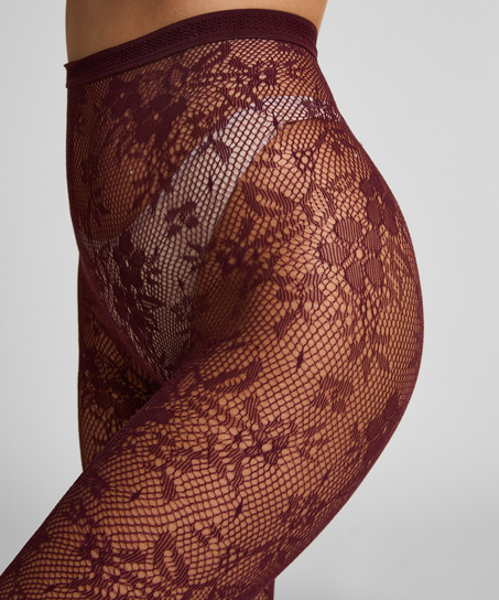 Panty Allover Lace, Paars