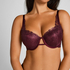 Soutien-gorge &agrave; armatures rembourr&eacute; Hollie, Pourpre