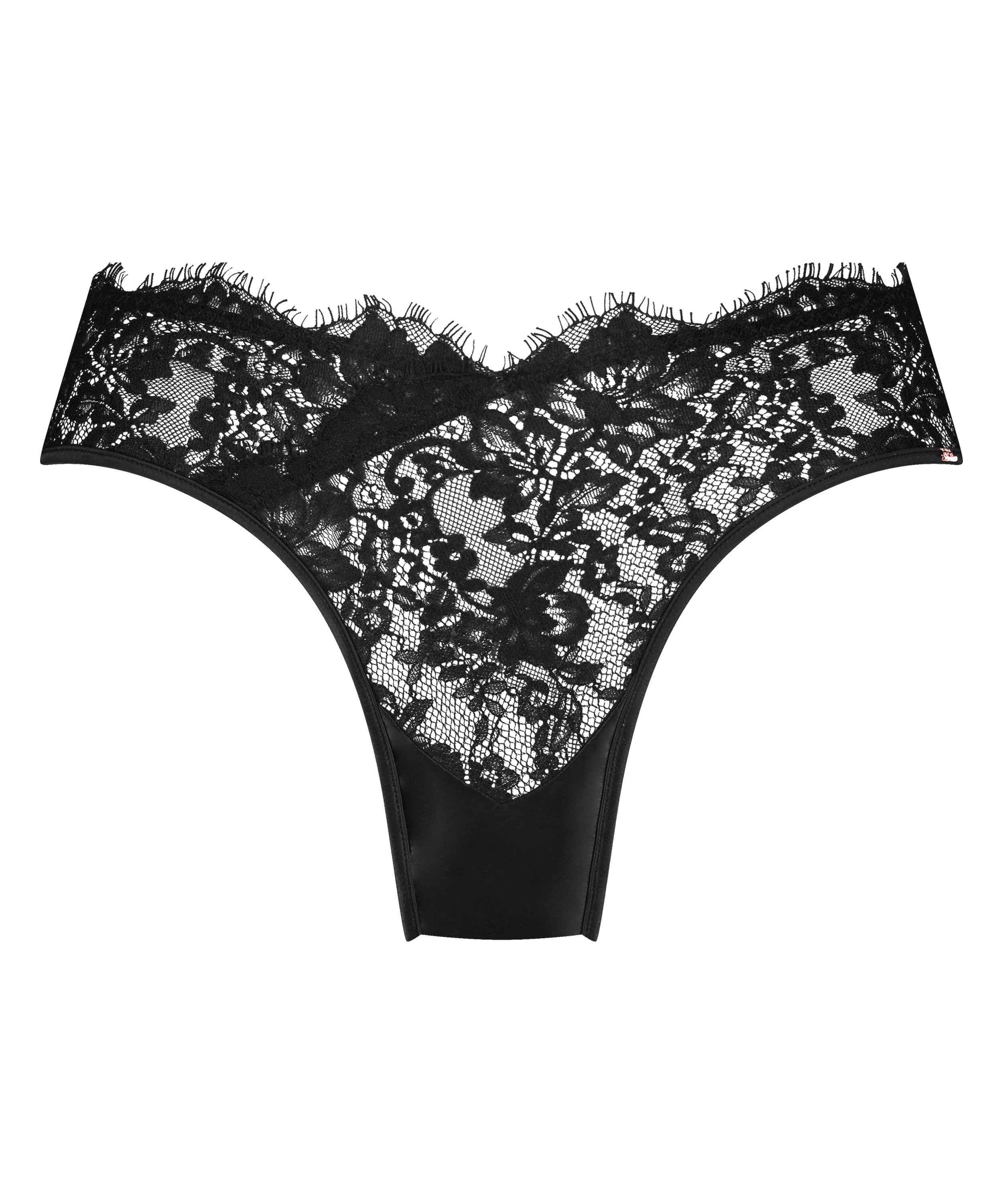 Slip brésilien Chalice, Noir, main