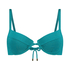 Haut de bikini Relief, Vert