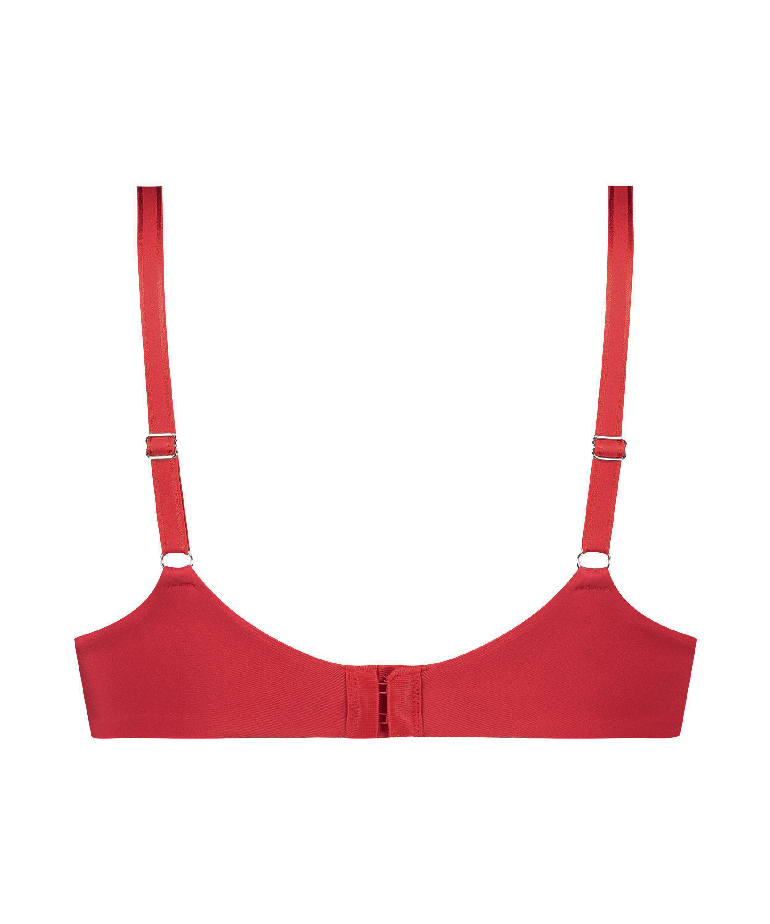 Soutien-gorge sans armatures pr&eacute;form&eacute; Mona, Rouge, main