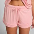 Shorts Jersey Essential, Roze