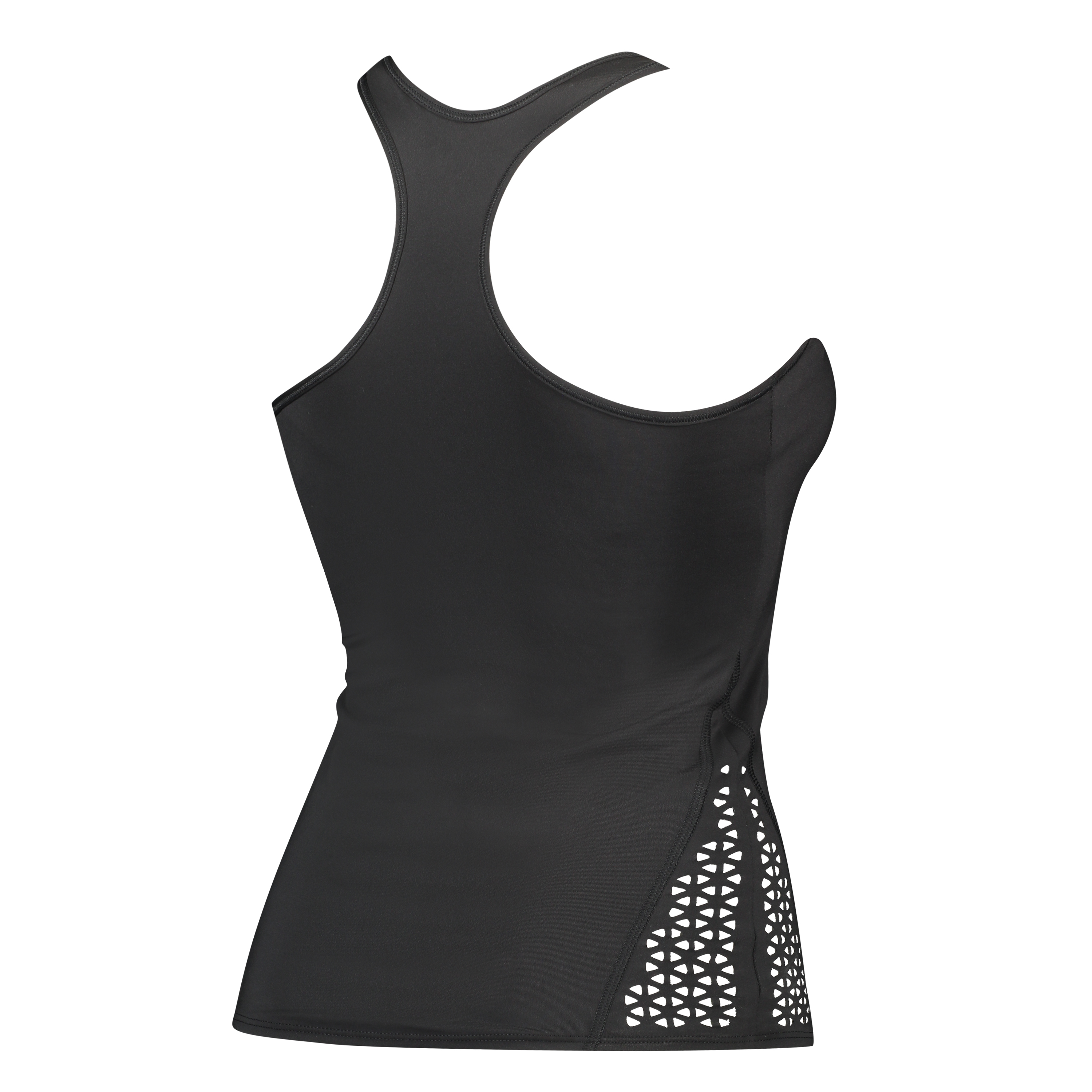 HKMX Tanktop Lasercut, Zwart, main