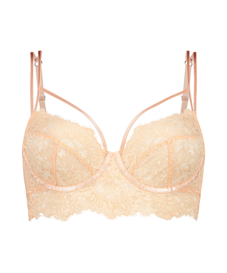 Soutien-gorge à armatures préformé longline Isabella, Orange