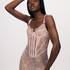 Slipdress Lace Camille, Roze