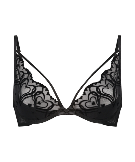 Soutien-gorge à armatures non-préformé Pippa, Noir