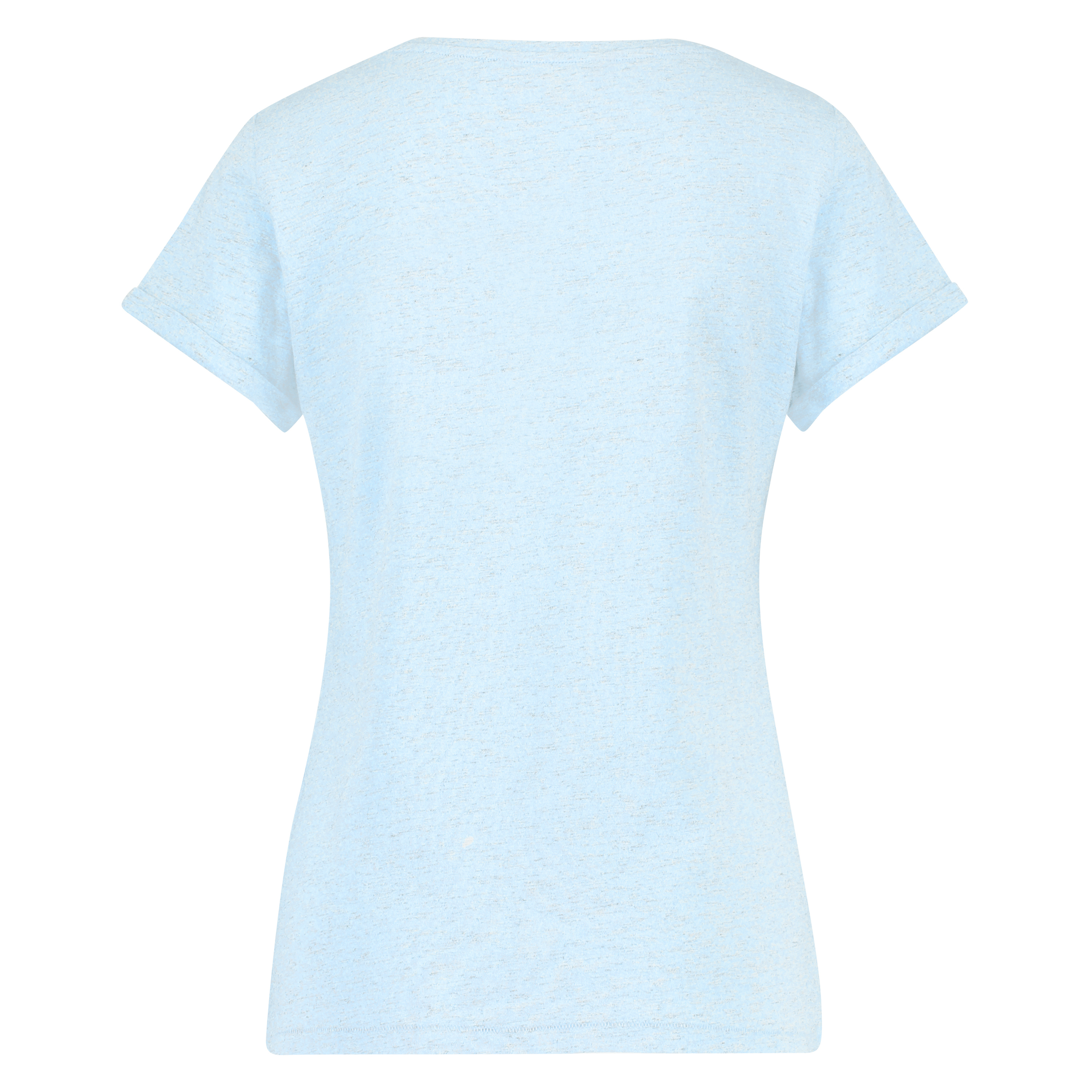 Top SS Chest Print, Blauw, main