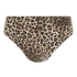Bas de bikini taille moyenne Animalia Rio, Brun