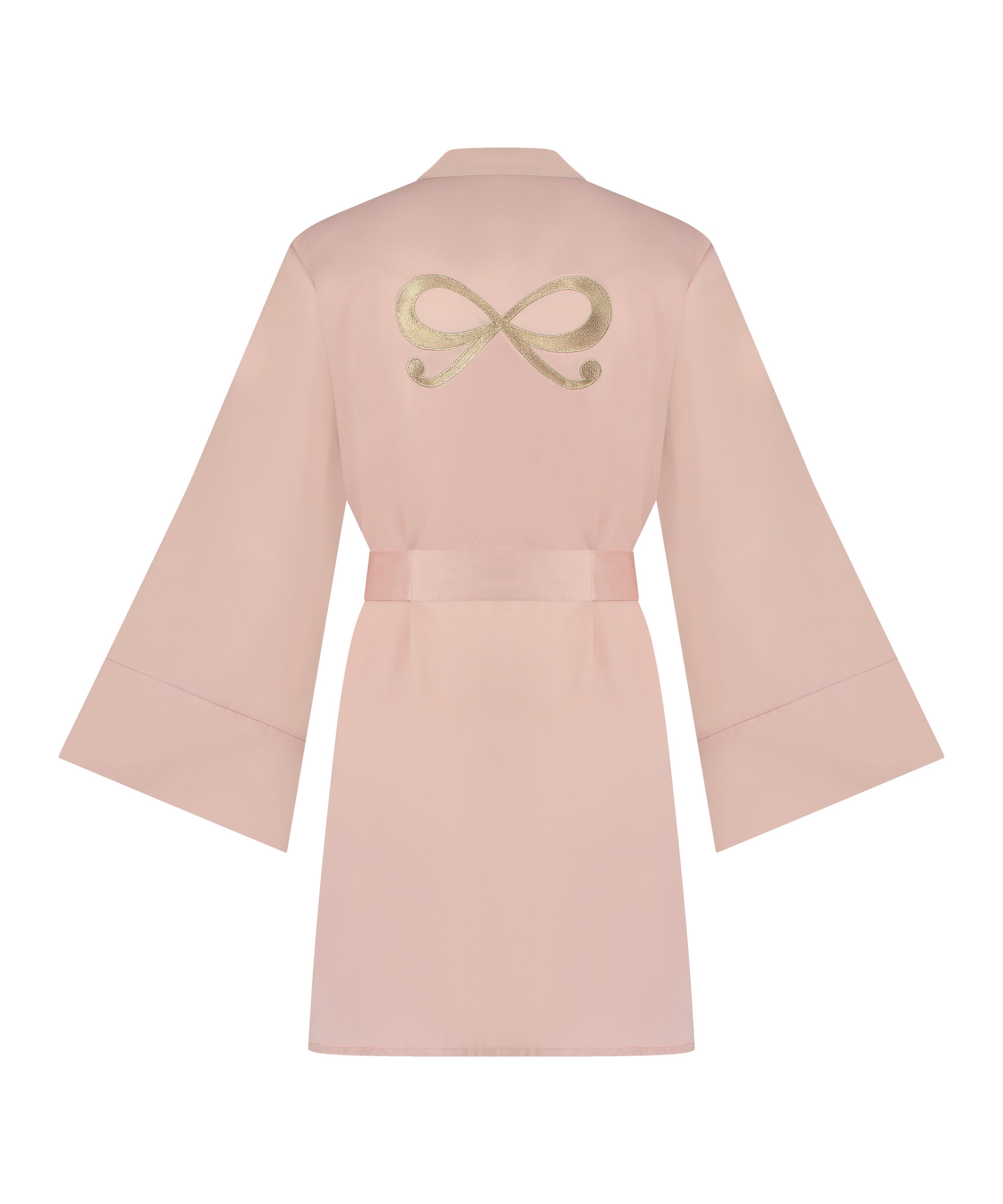 Kimono Satin, Rose, main