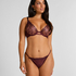 String taille haute Hollie, Pourpre