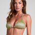 Triangel bikinitop Cali, Groen