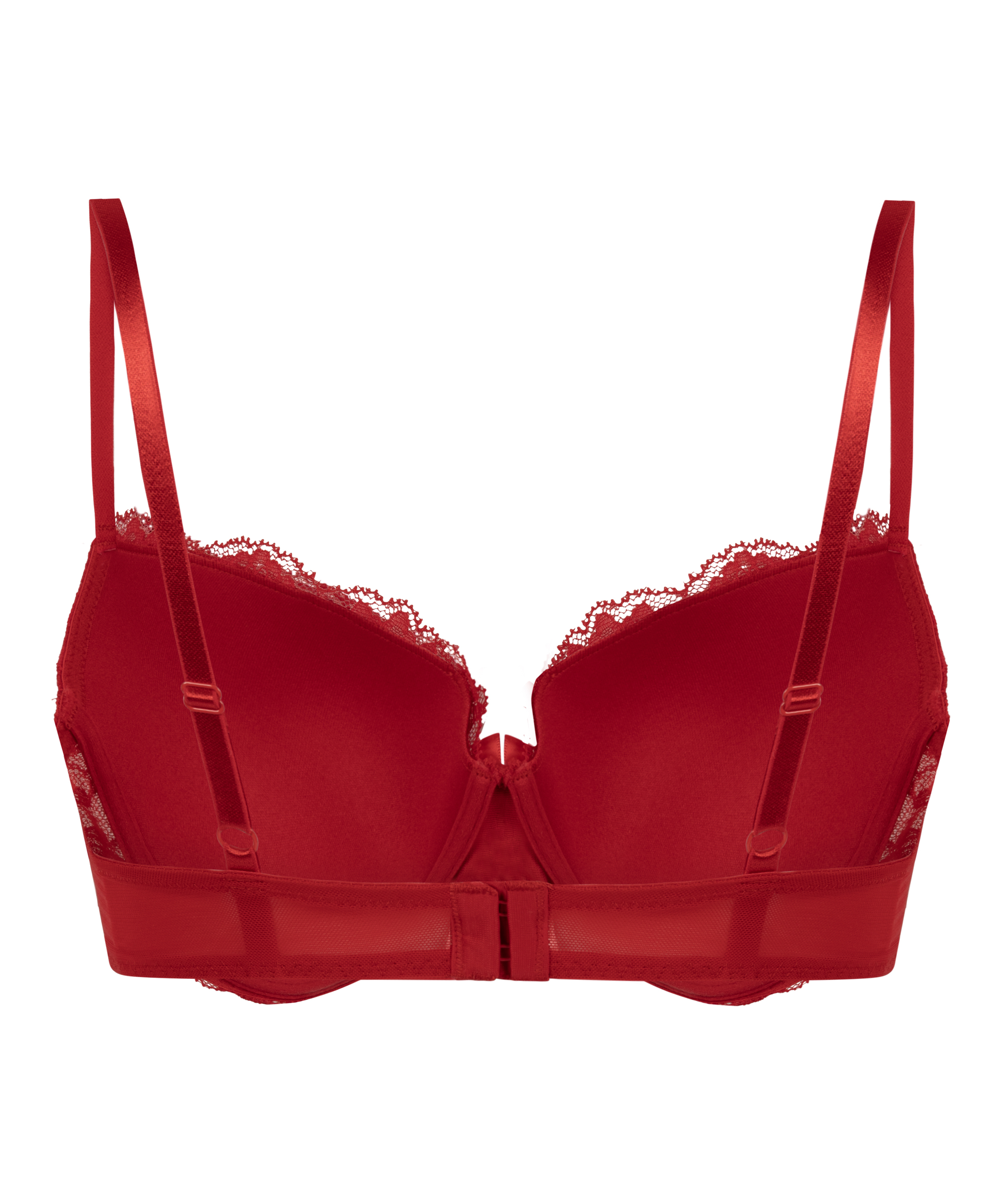 Soutien-gorge &agrave; armatures pr&eacute;form&eacute; Teddy, Rouge, main