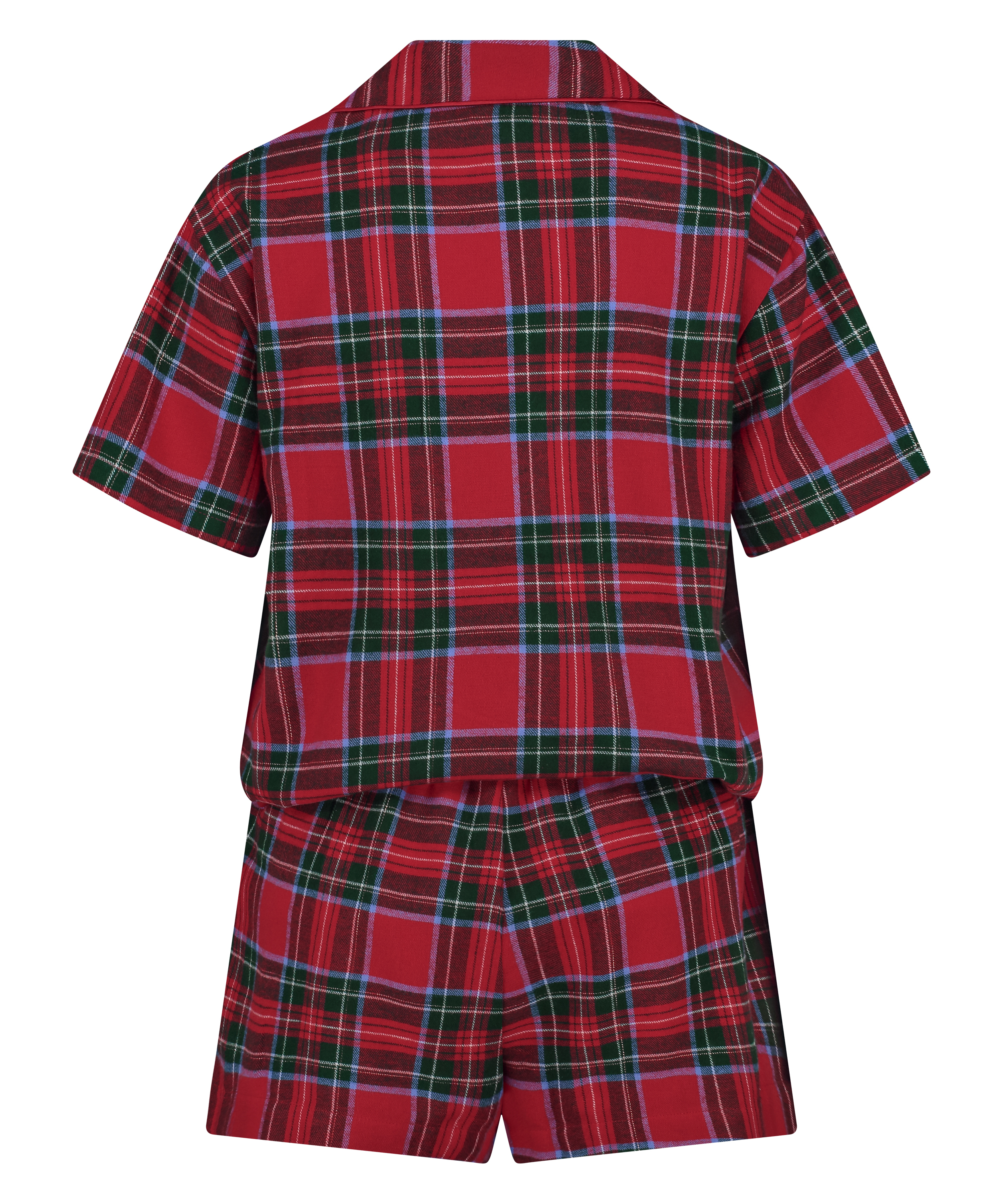 Pyjamaset Twill, Rood, main