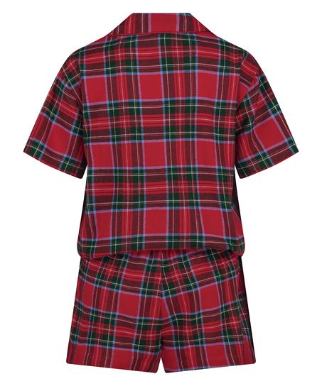 Pyjamaset Twill, Rood