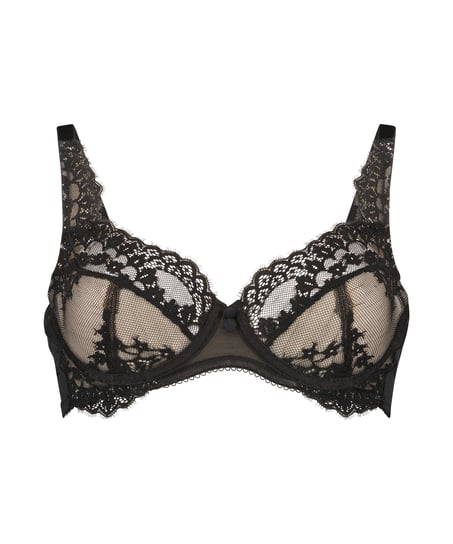 Soutien-gorge à armatures non-préformé Daisy, Noir