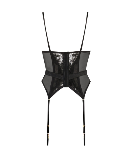 Private Bustier Elizabeth, Zwart