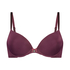 Soutien-gorge &agrave; armatures pr&eacute;form&eacute; Plunge, Pourpre
