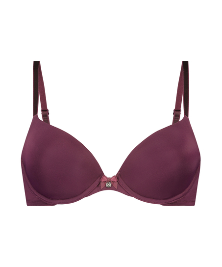 Soutien-gorge &agrave; armatures pr&eacute;form&eacute; Plunge, Pourpre