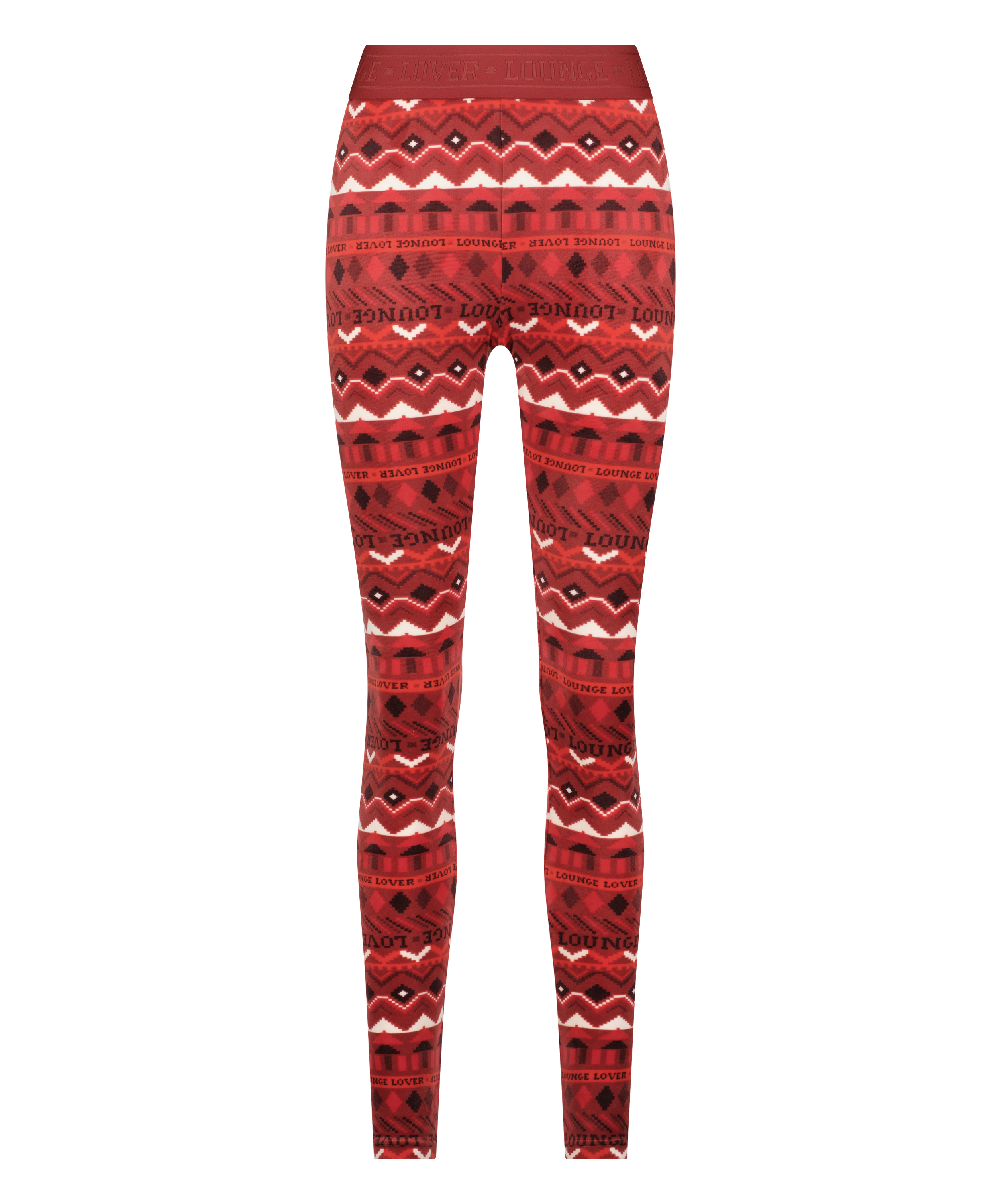 Legging Velours, Rood, main