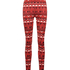 Legging Velours, Rood