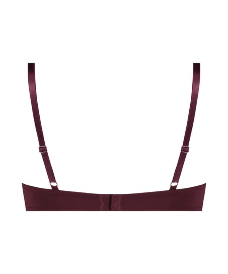 Soutien-gorge &agrave; armatures pr&eacute;form&eacute; Plunge, Rouge
