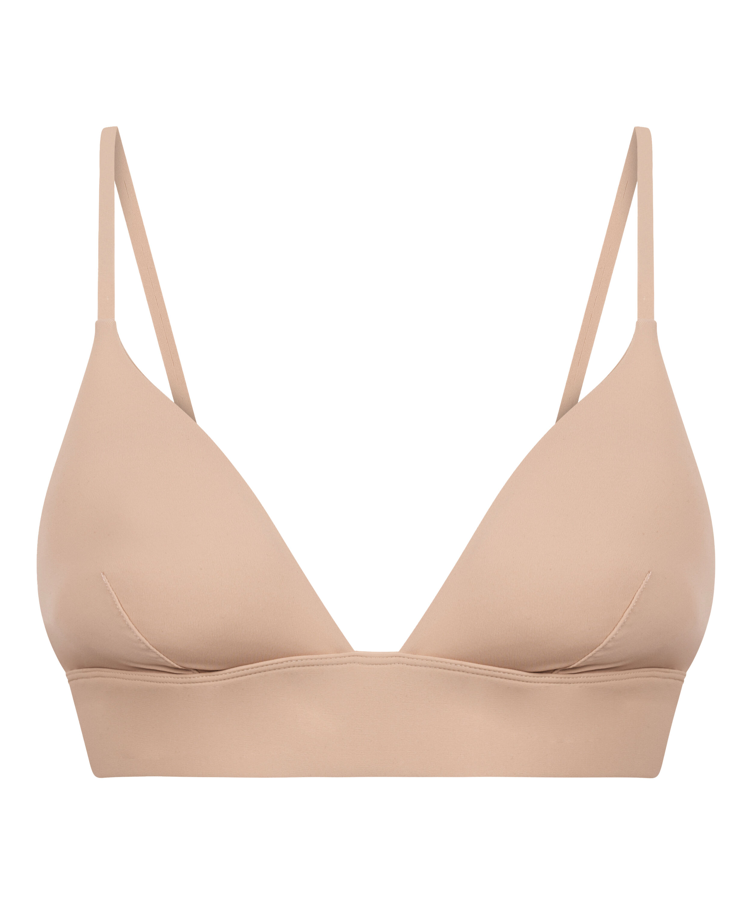 Triangle Brassi&egrave;re Smooth, Beige