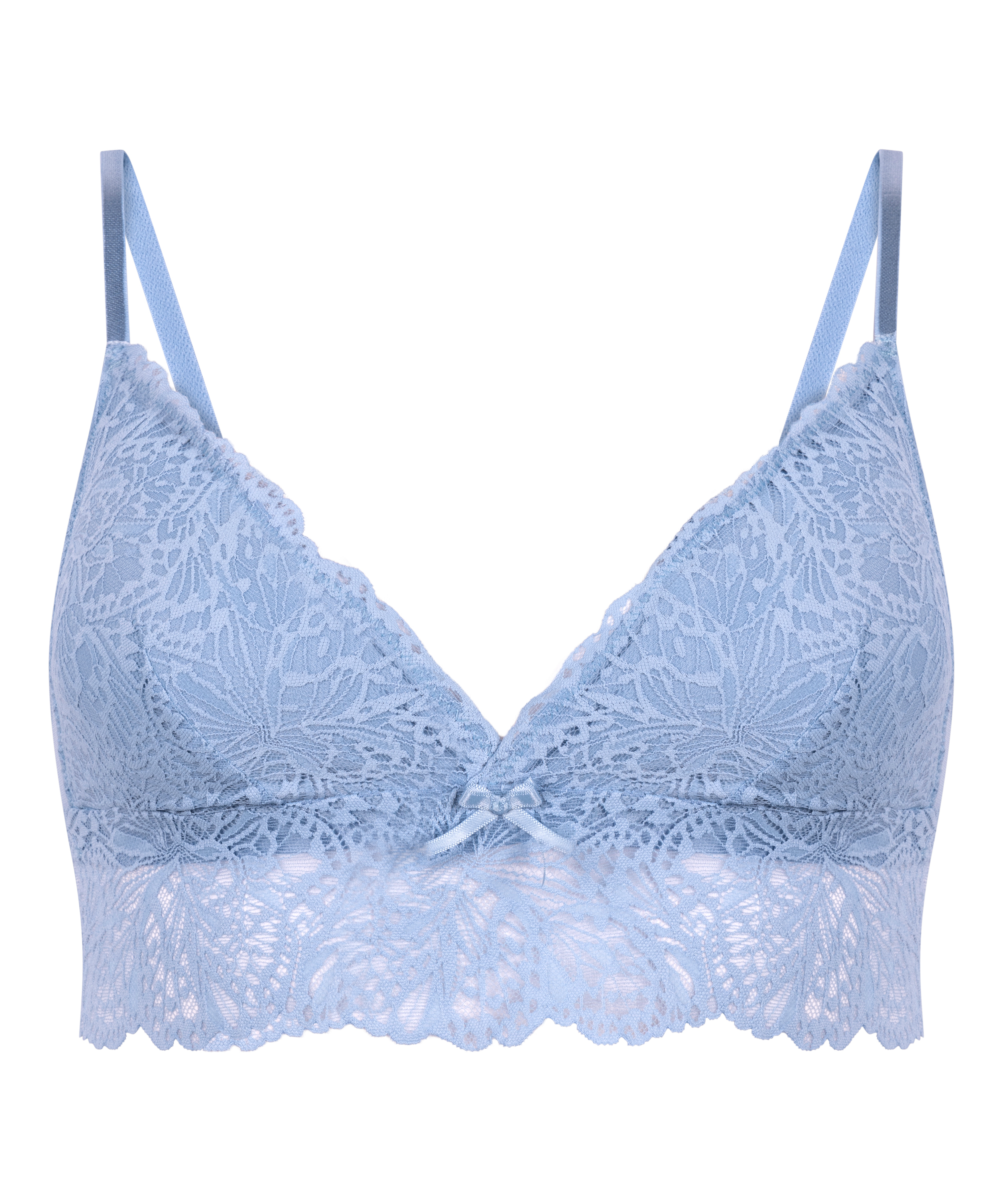 Triangel Bralette Posie, Blauw, main