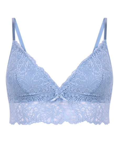 Triangel Bralette Posie, Blauw