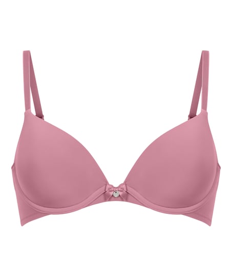 Voorgevormde beugel bh Plunge, Roze
