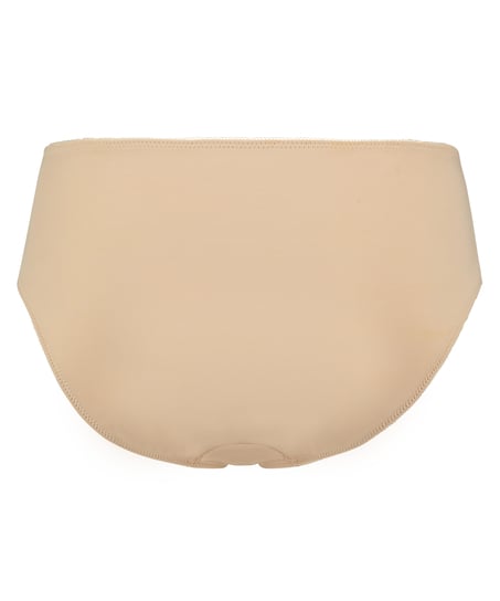 Slip taille haute Diva, Beige