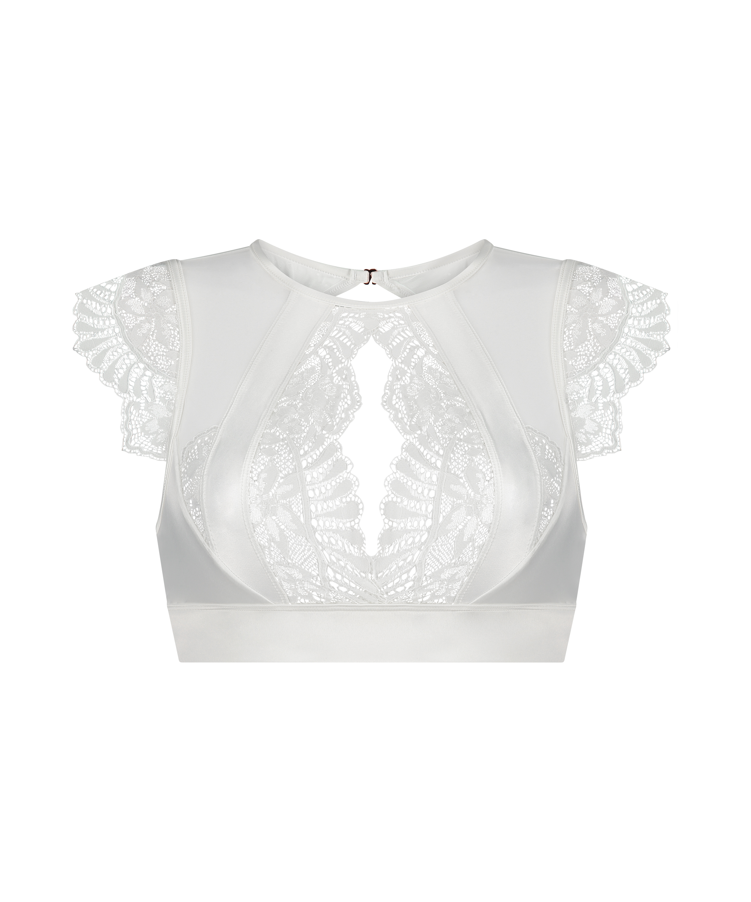 Brassière Indigo, Blanc, main