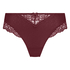 Slip taille haute Sophie, Rouge