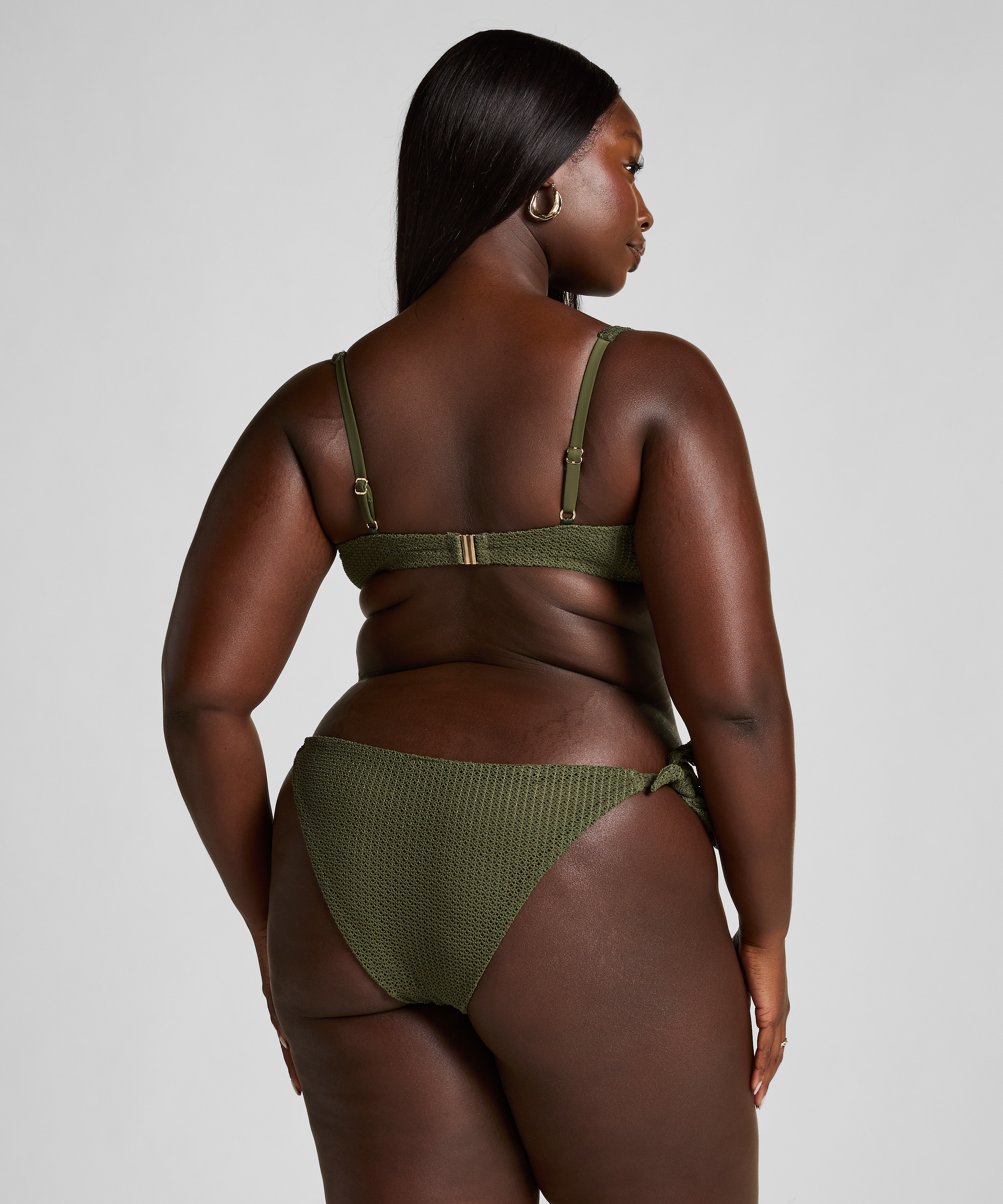 Niet-voorgevormde bikinitop met beugel Cairo, Groen, main