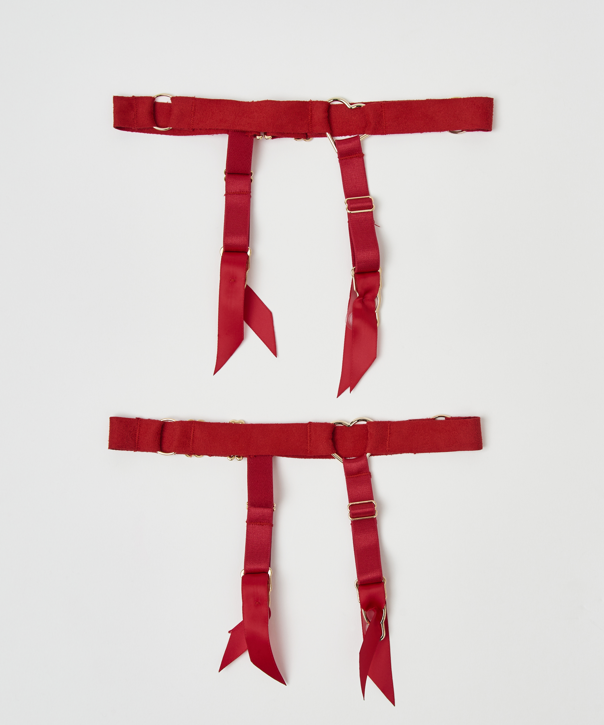 Private Jarretel Cuffs, Rood, main