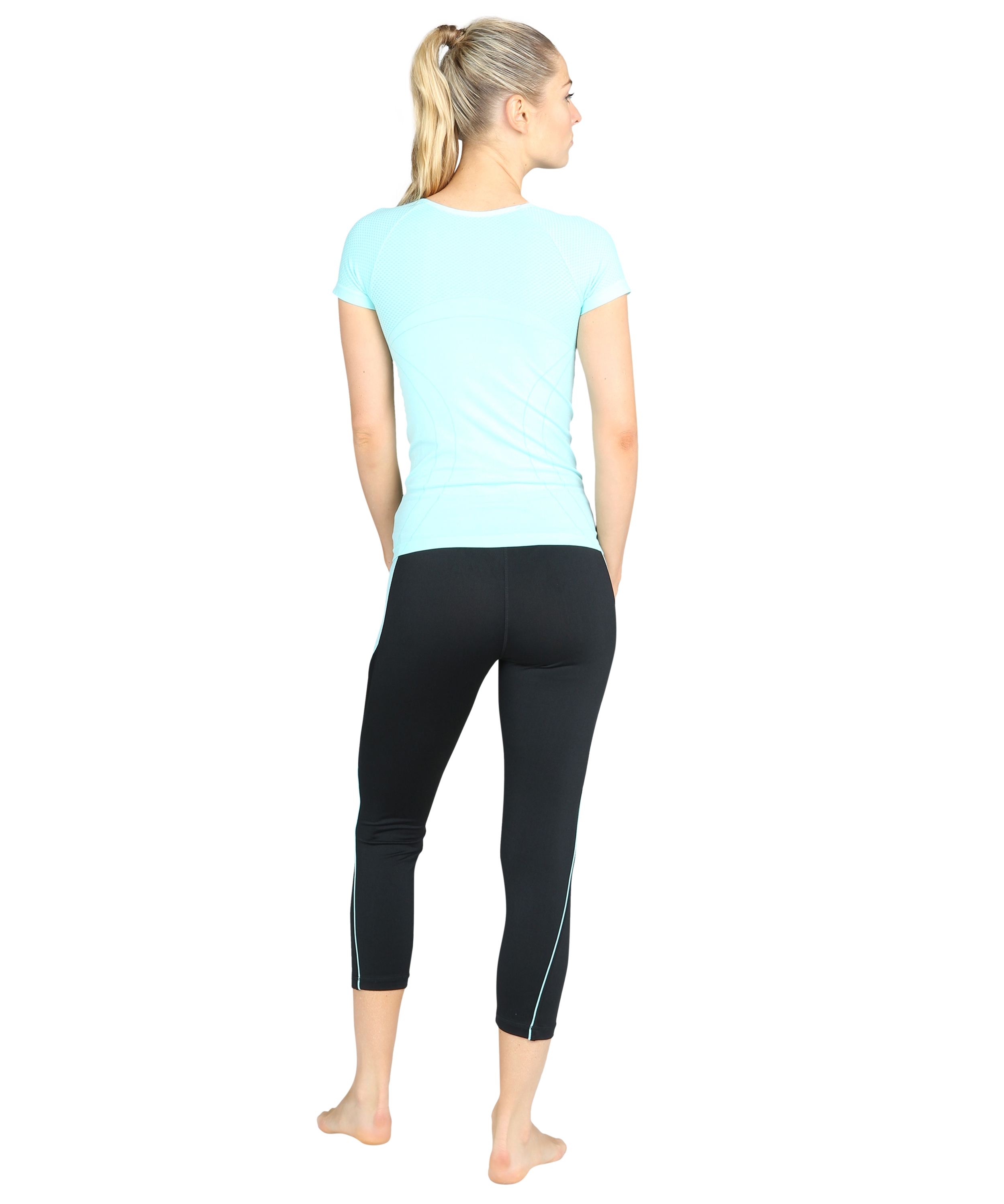 Sports leggings Victoria, Blauw, main