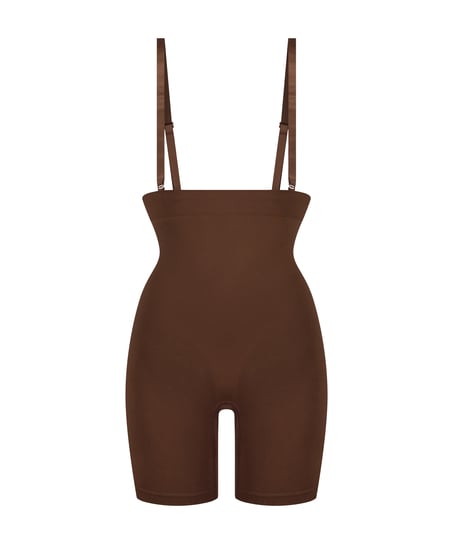 Gaine sans coutures pour les cuisses, Brun