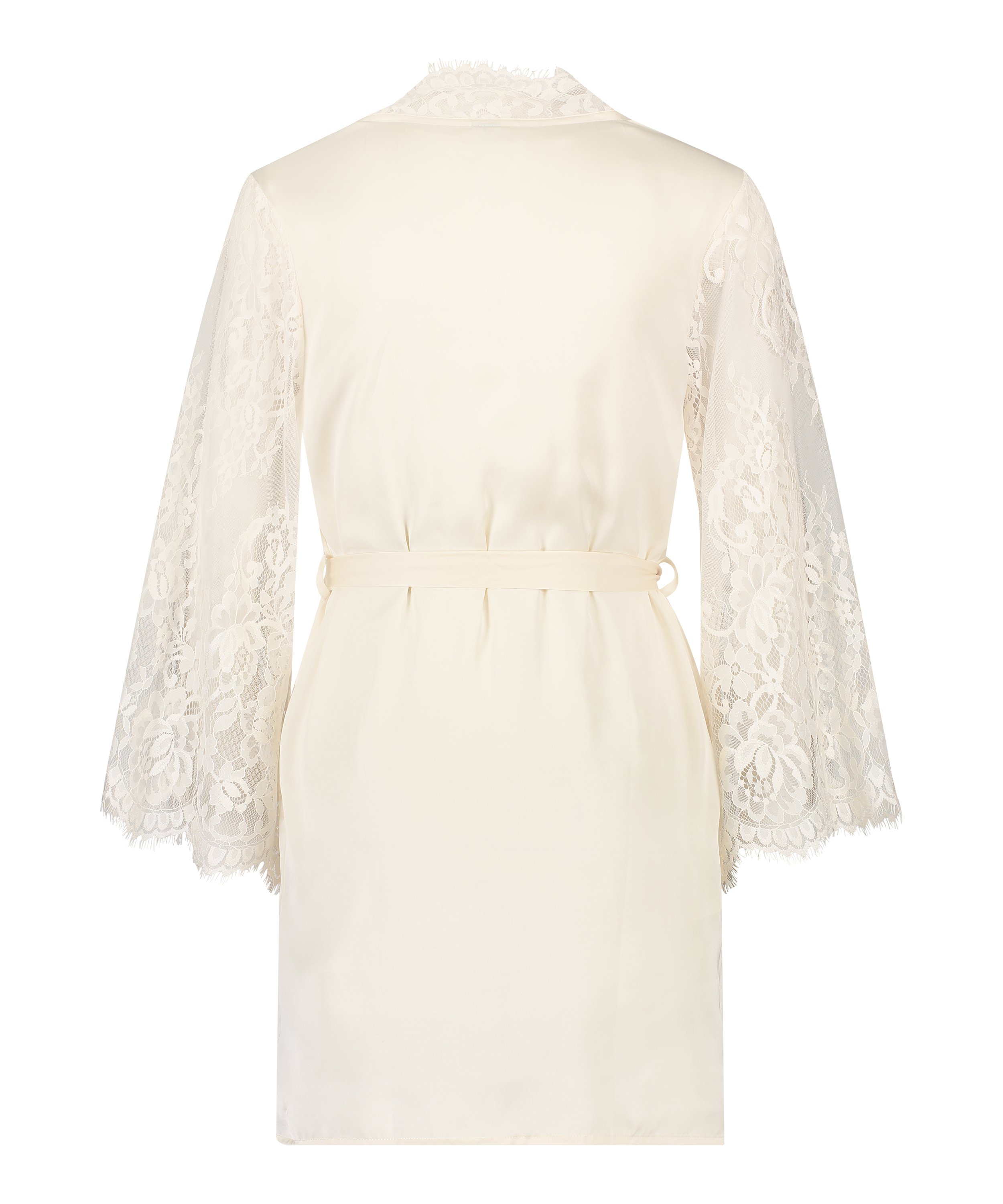 Kimono All Over Lace, Wit, main