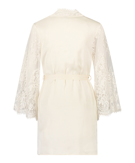 Kimono All Over Lace, Wit