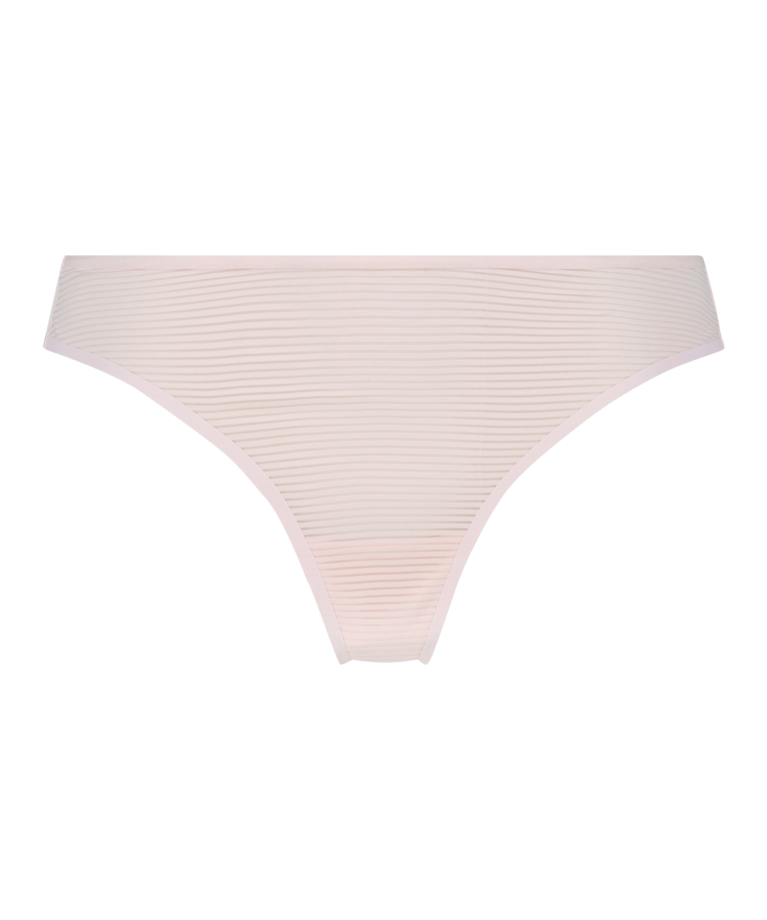 Invisible string Stripe mesh, Roze, main