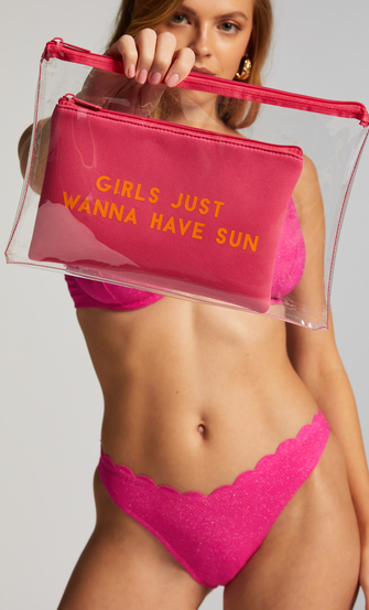 Bikini Clutch, Roze