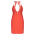 Slipdress Satin Lace, Rood