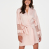 Kimono satijn Bridal, Roze